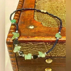 💥Natural stones & beads Anklet Handmade  💥